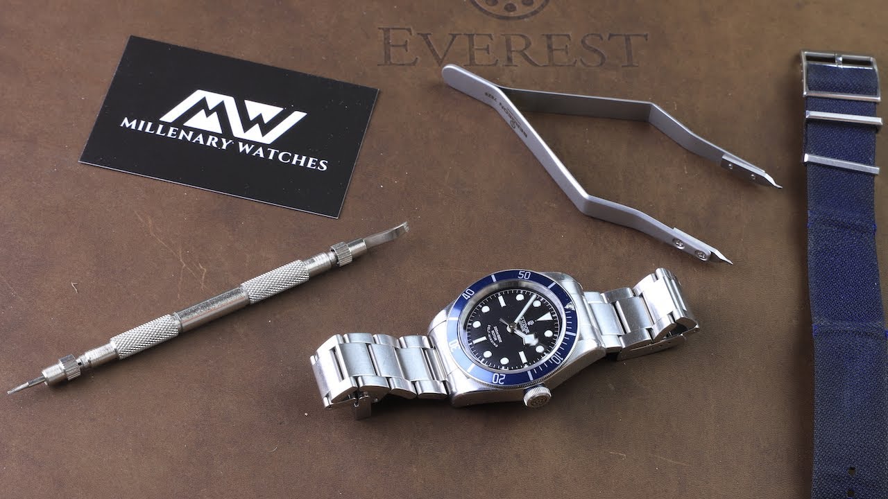 How to Change to Nato or Bracelet on Tudor Watch