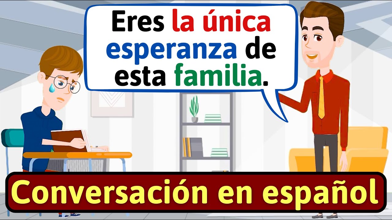 APRENDE ESPAÑOL: Estoy muy presionado| Conversaciones para aprender español - LEARN SPANISH