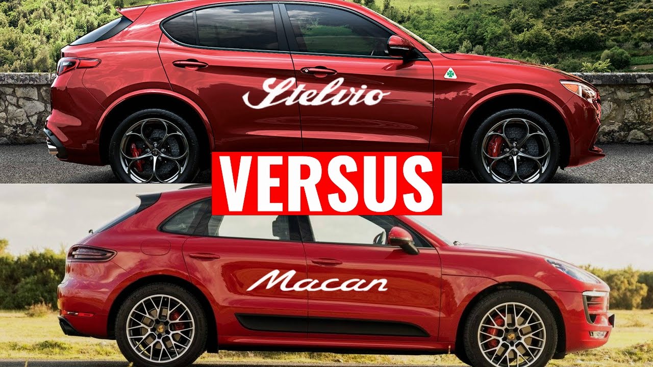 ALFA ROMEO STELVIO QUADRIFOGLIO VS PORSCHE MACAN GTS