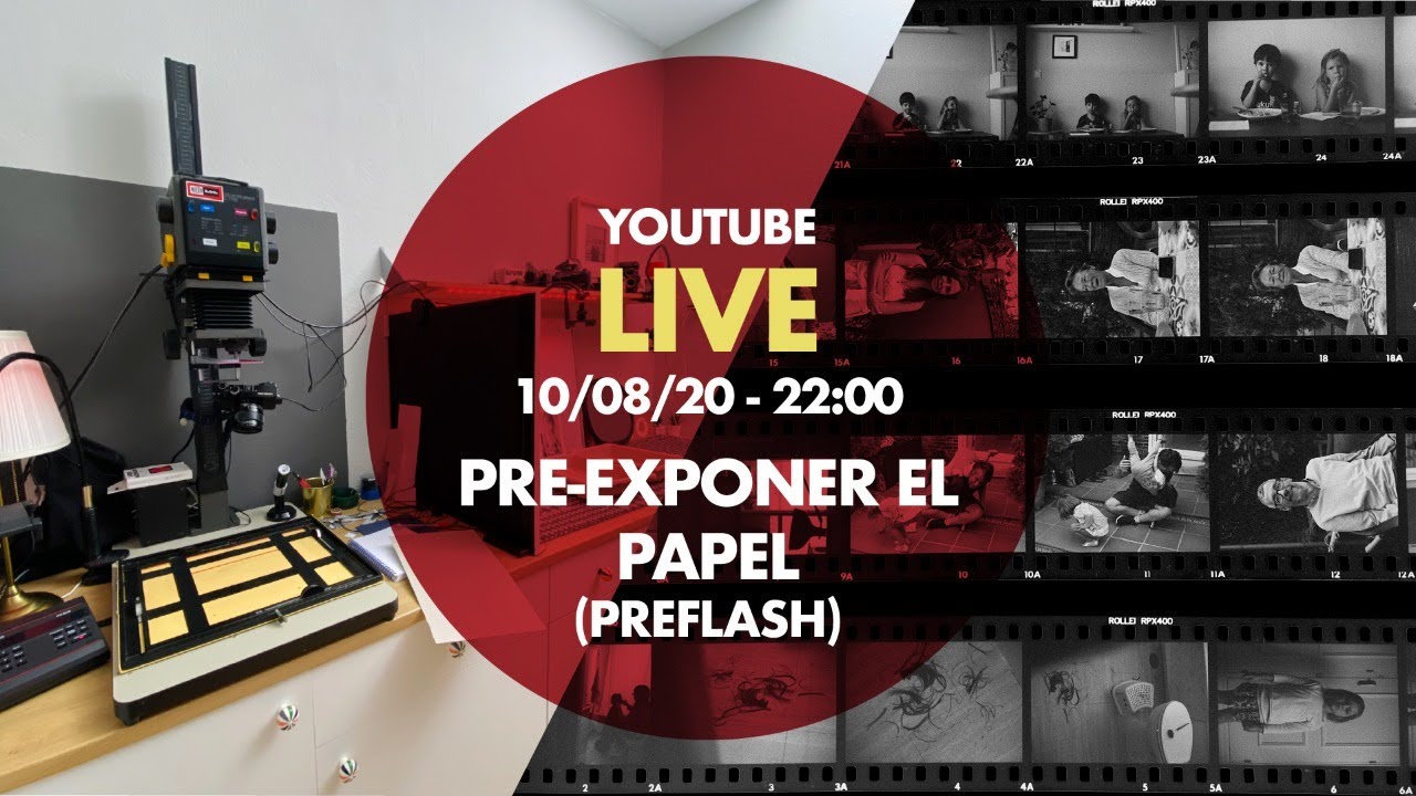 Pre-exponer el papel (preflash) || Directo desde el Laboratorio