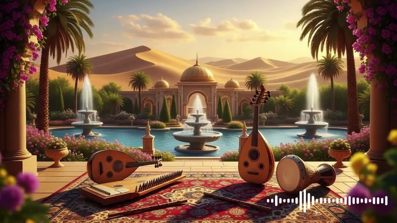 A Peaceful Day Starts Here 🌙 Relaxing Arabic Music for Deep Sleep