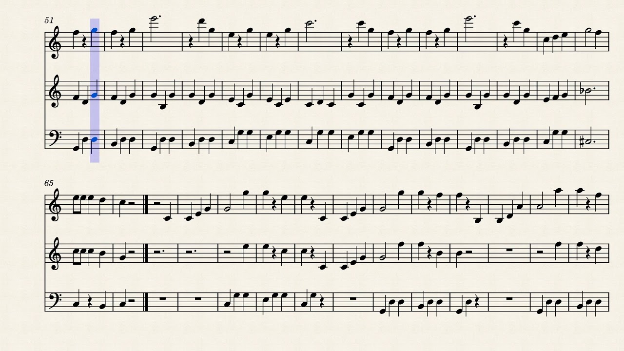 Danúbio Azul - Johann Strauss - Sheet for Two Violins and Cello