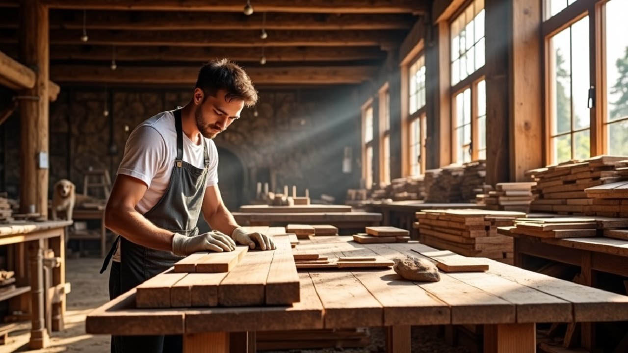 70-Year-Old Carpenter&rsquo;s Grandson Turns Scrap Wood into Viral Masterpiece!