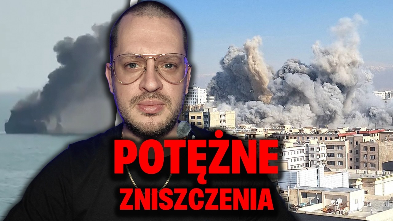 Amerykanie ZATOPILI Irański Okręt! POTĘŻNE Zniszczenia Izraela