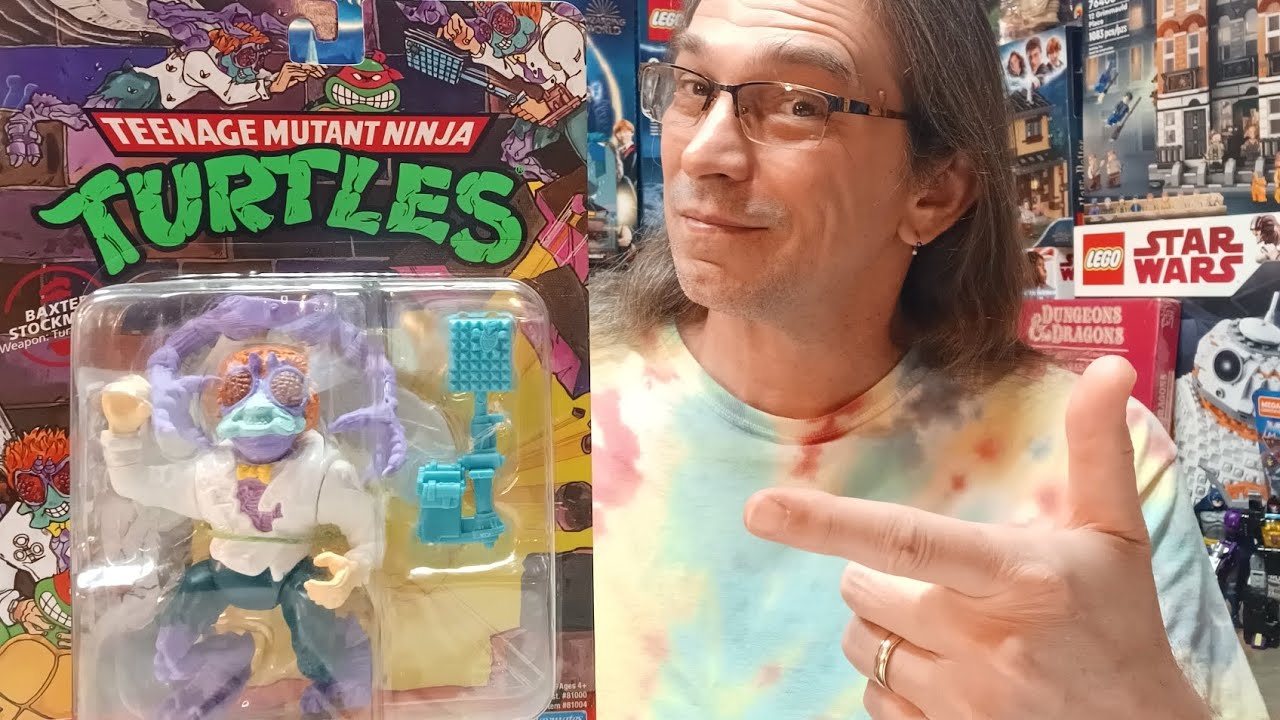 Teenage Mutant Ninja Turtles! Baxter Stockman! Unboxing!