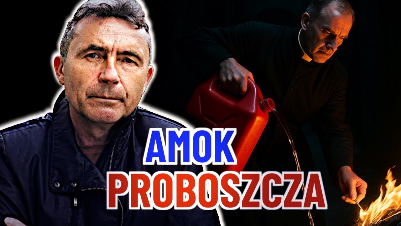 Proboszcz rąbał siekierą parafianina, polał benzyną i podpalił żywcem