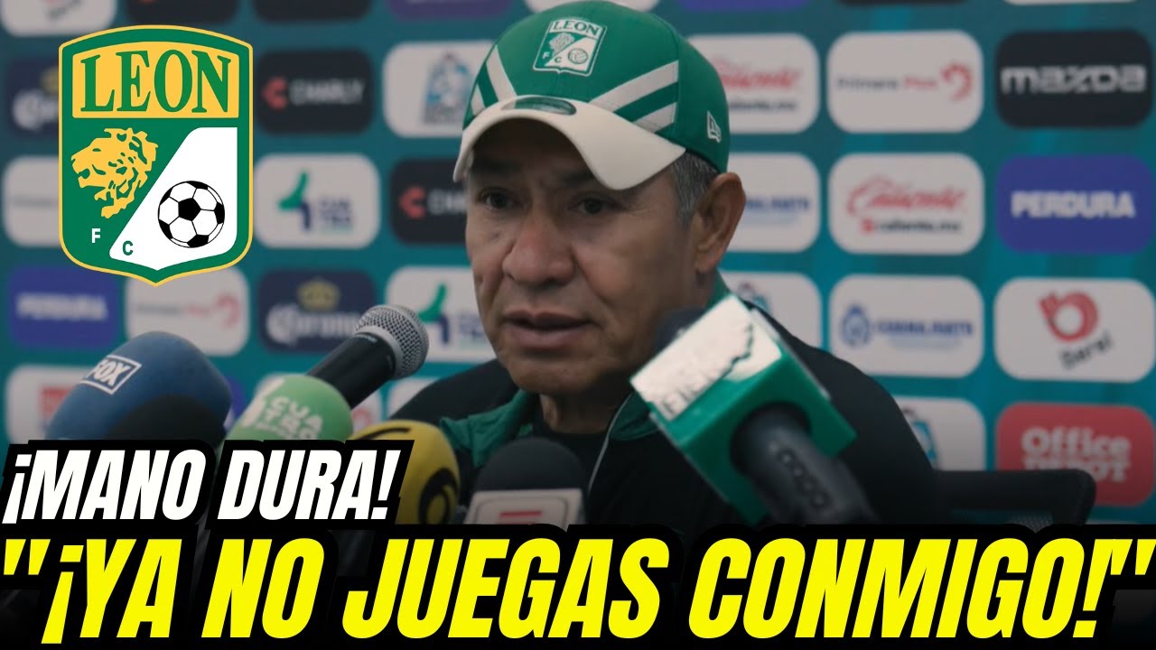 ¡ALARMA! EL DT SE HARTA, SEÑALA A “REBELDE” Y EXIGE LIMPIA URGENTE EN EL VESTIDOR | NOTICIAS DE LEÓN