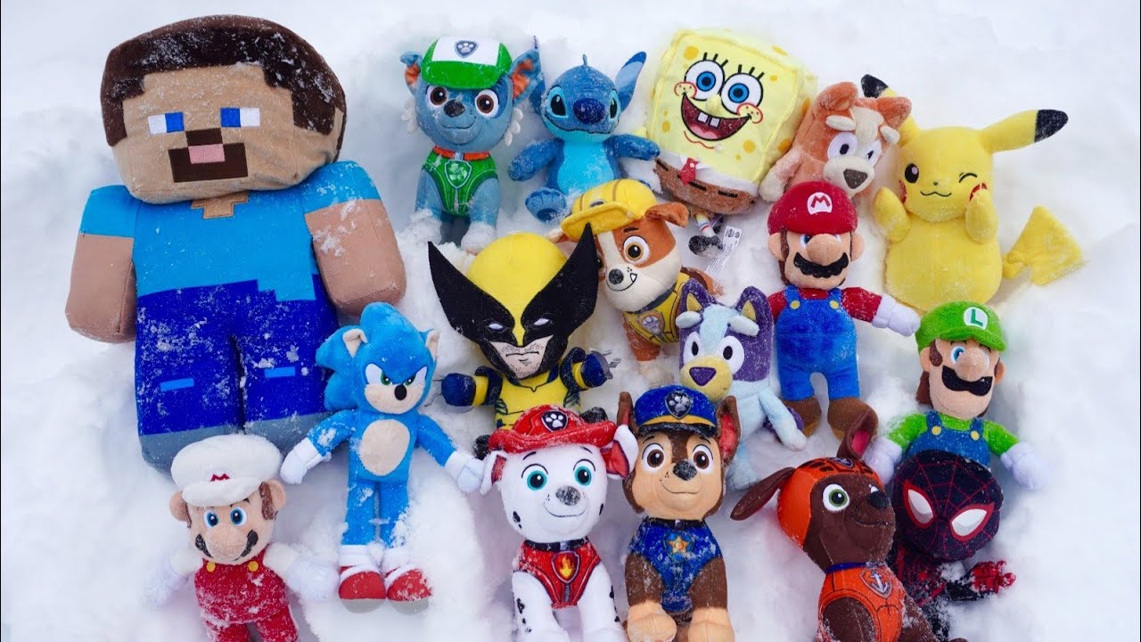 Fun Snow Day Cartoon for Kids ⛄ | Cartoon Characters Playing in Snow | Winter Kids Animation