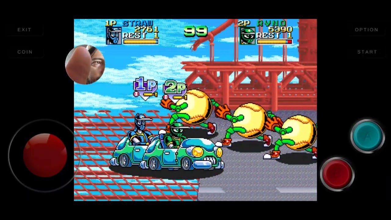 Gmp 126 ninja basebol bat arcade part 1 #retrogaming#viral