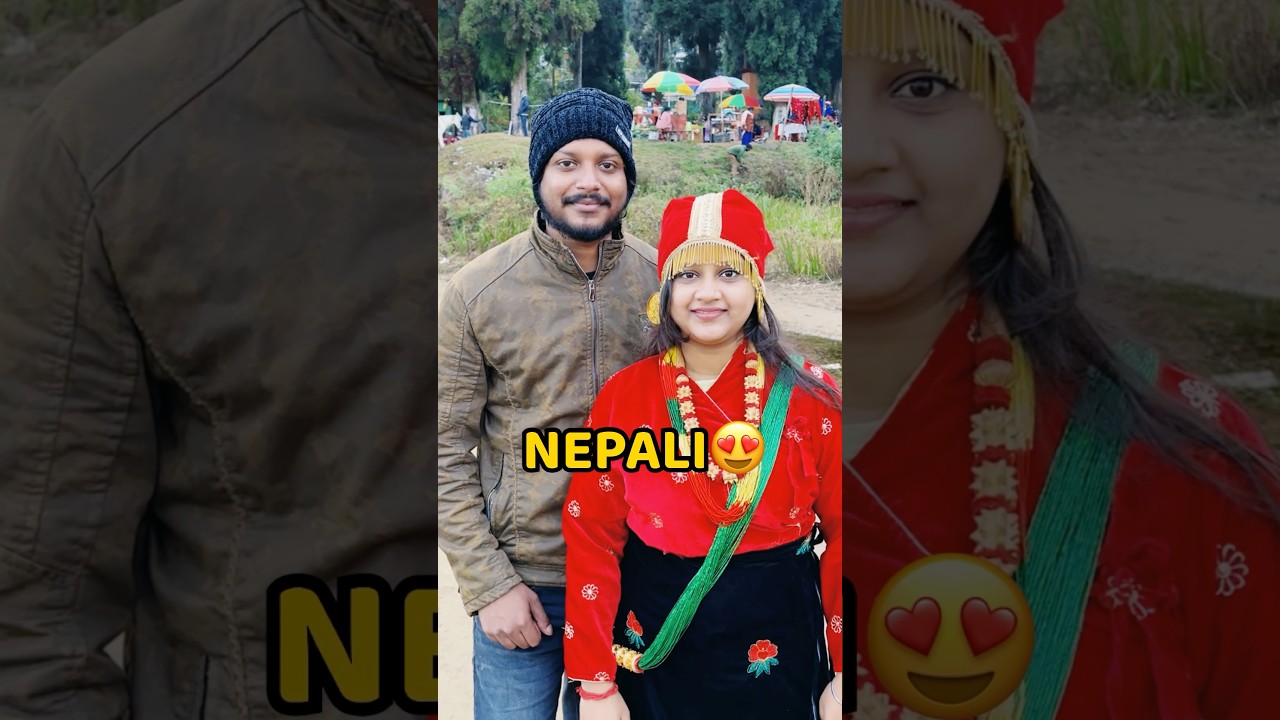 Nepali Traditional Dress😍😍 #shorts #vlog #minivlog #traditional #dress