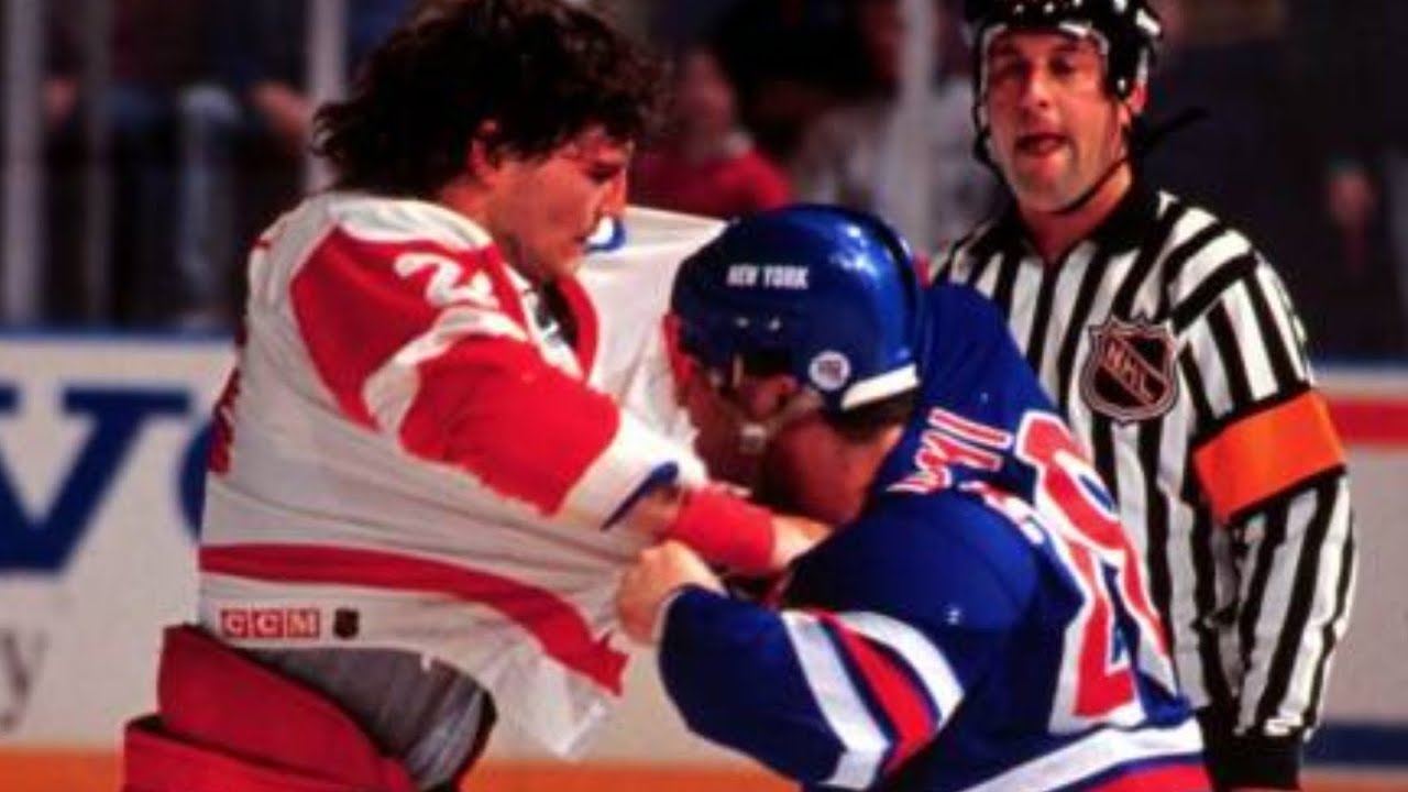 Bob Probert vs. Tie Domi rivalry (all 10 rounds)