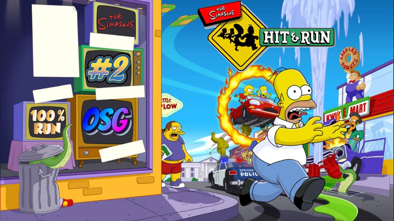 The Simpsons hit and run part 2 100% complete the game