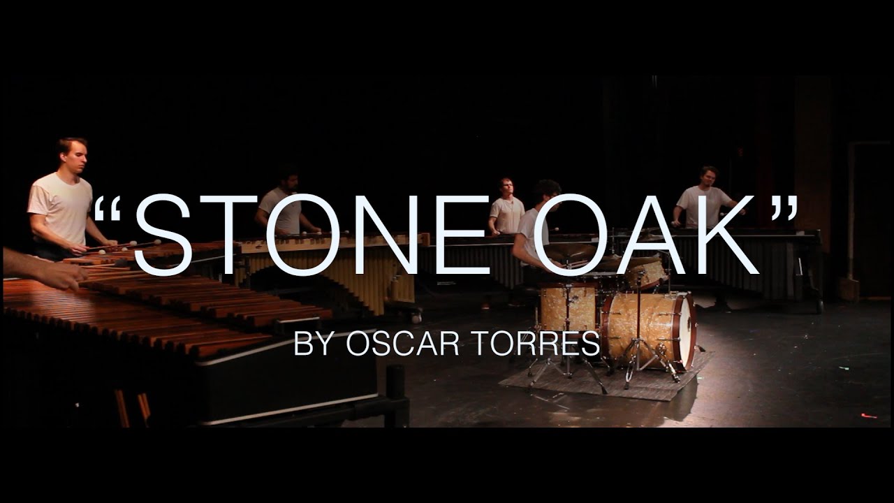 Stone Oak by Oscar Torres | Percussion Ensemble for 5 Marimbas and a Drumset