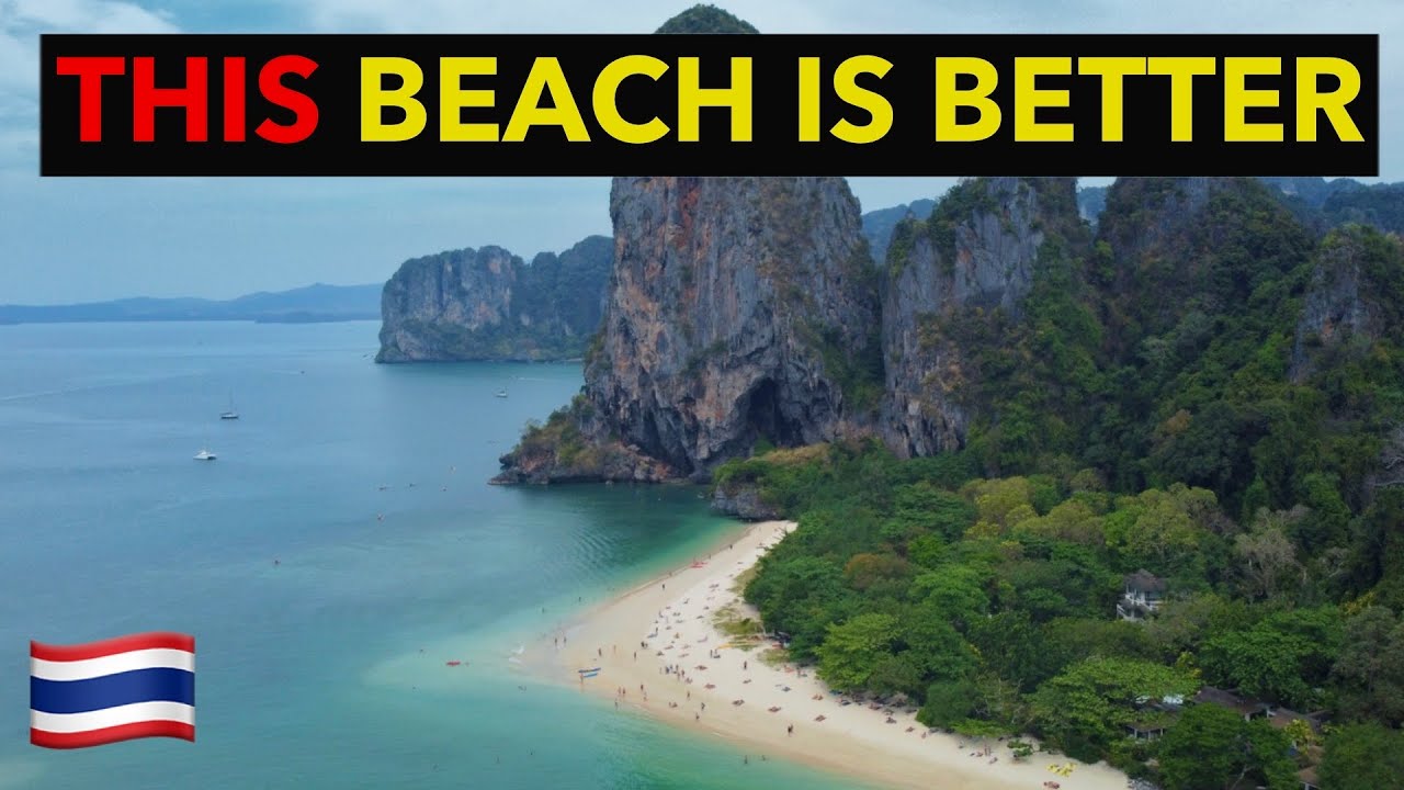 How to get to RAILAY BEACH from Krabi | THAILAND | RTW Trip, Vlog51
