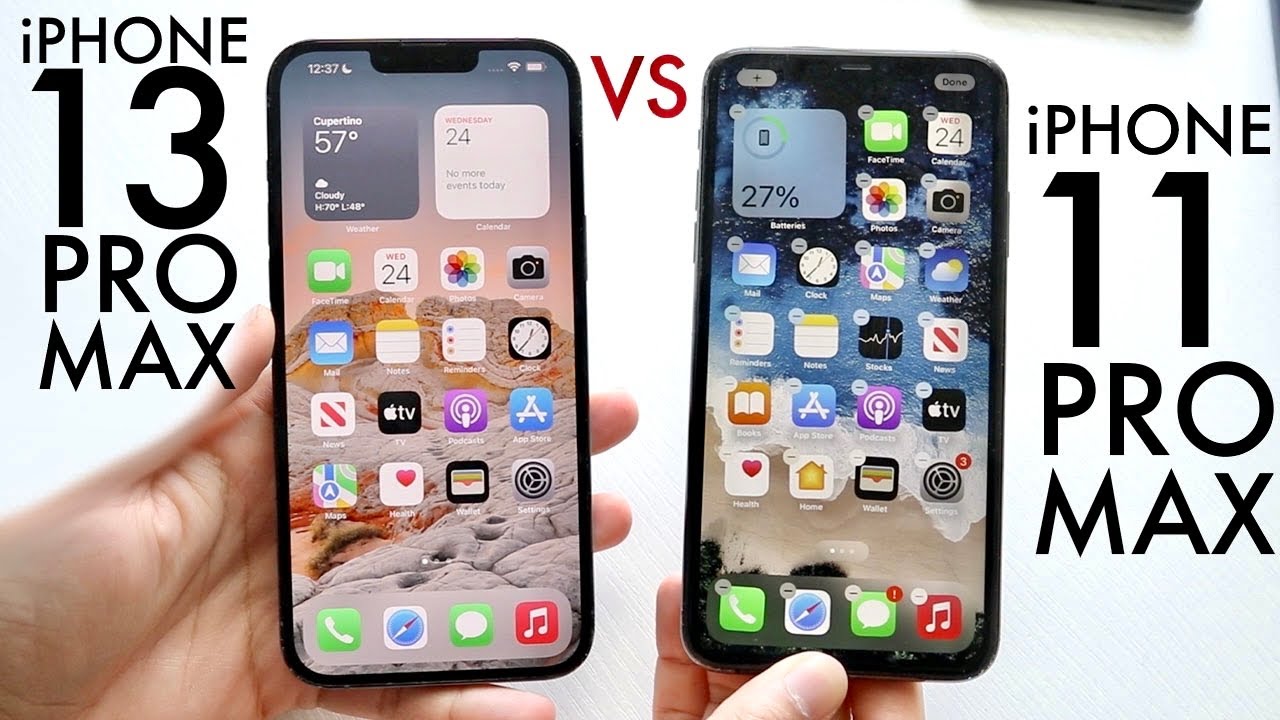 iPhone 13 Pro Max против iPhone 11 Pro Max в 2023 году! (Сравнение) (Обзор)