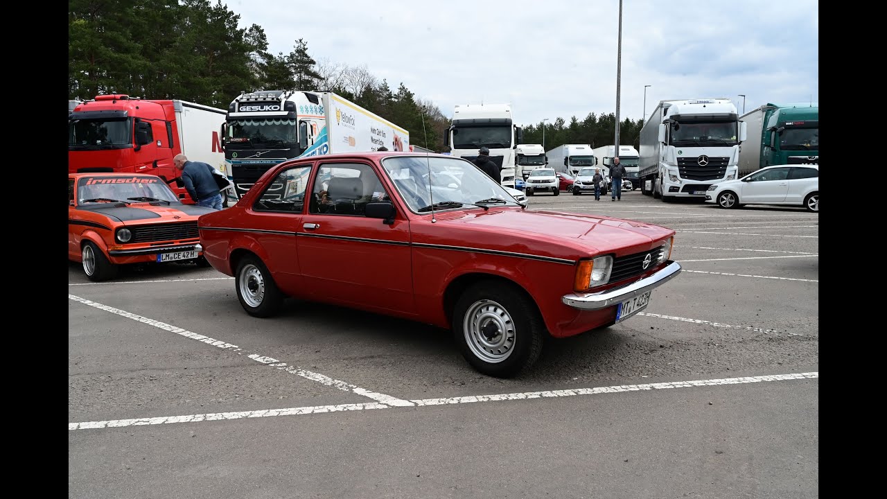 Opel Kadett C Treffen Kaiserslautern 2023
