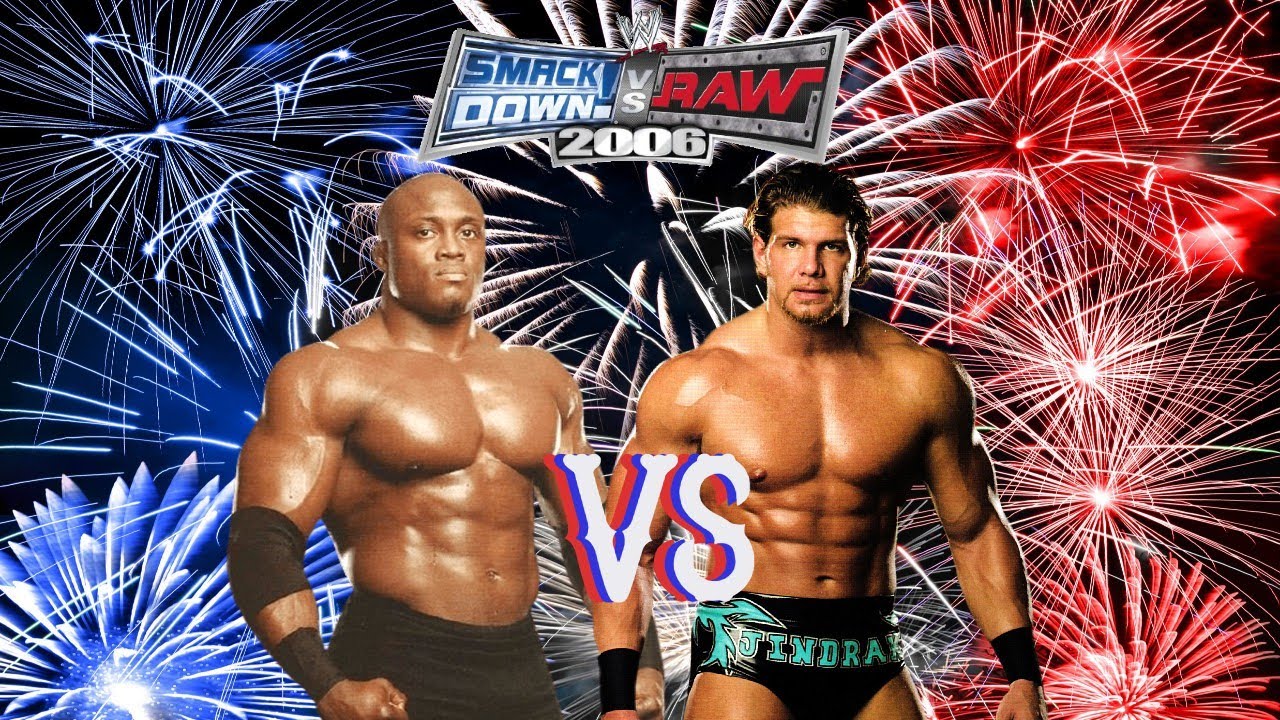 Scott Jay's WWE Smackdown vs RAW 2006 Definitive Edition Matches Bobby Lashley vs Mark Jindrak
