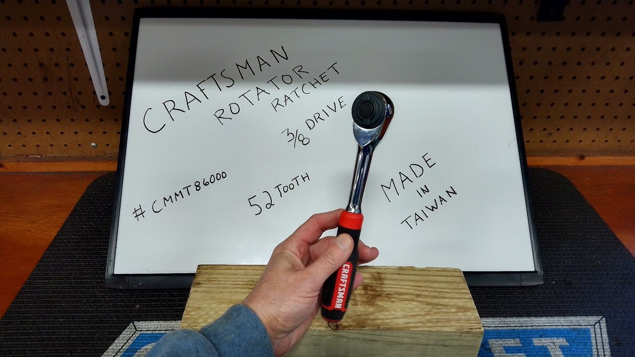 CRAFTSMAN rotator ratchet 3/8 drive, do you need one?