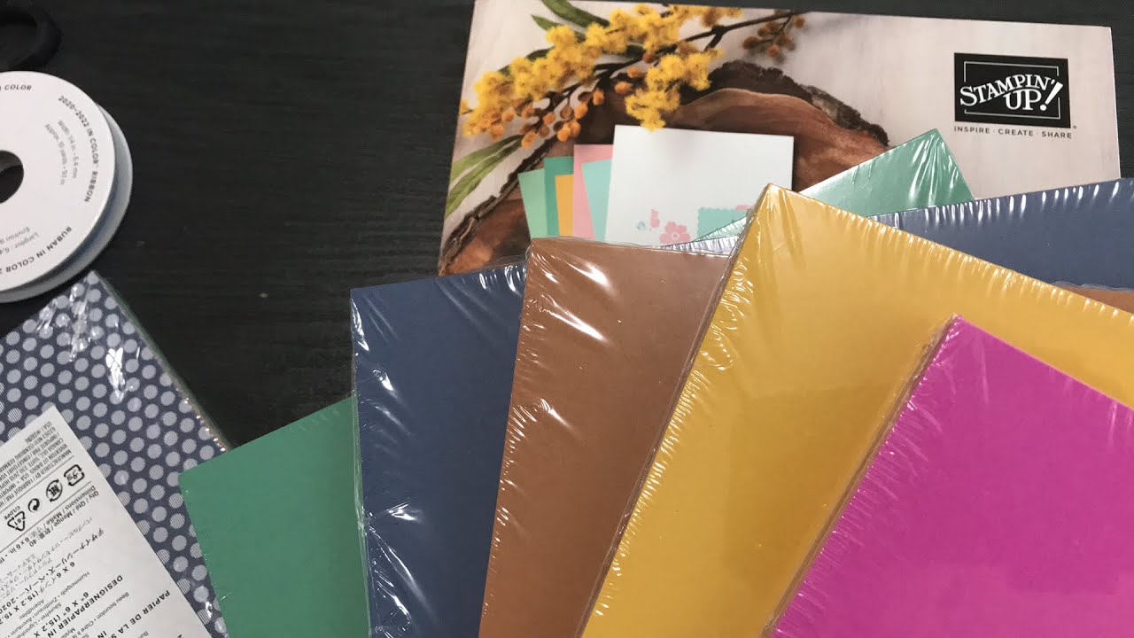 Live Unboxing Part 1 - In Colors, Forever Greenery & More - Stampin’ Up! Annual Catalog Preorder