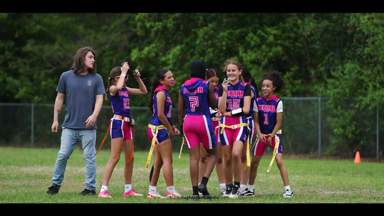 Kernan Middle vs Landmark | Girls Flag Football Preseason Scrimmage | April 2025