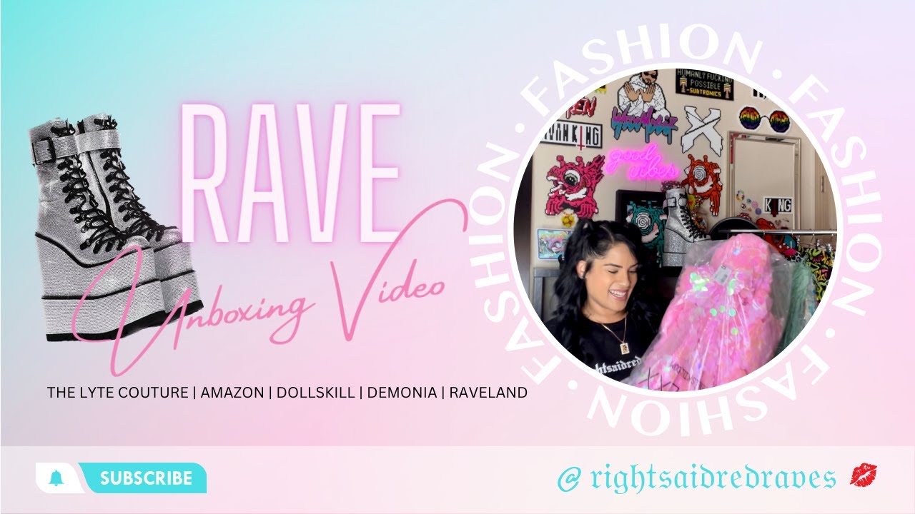 RAVE Unboxing EDM Outfits EP.1  | Festival Fashion | ULTRA MIAMI • EDCLV