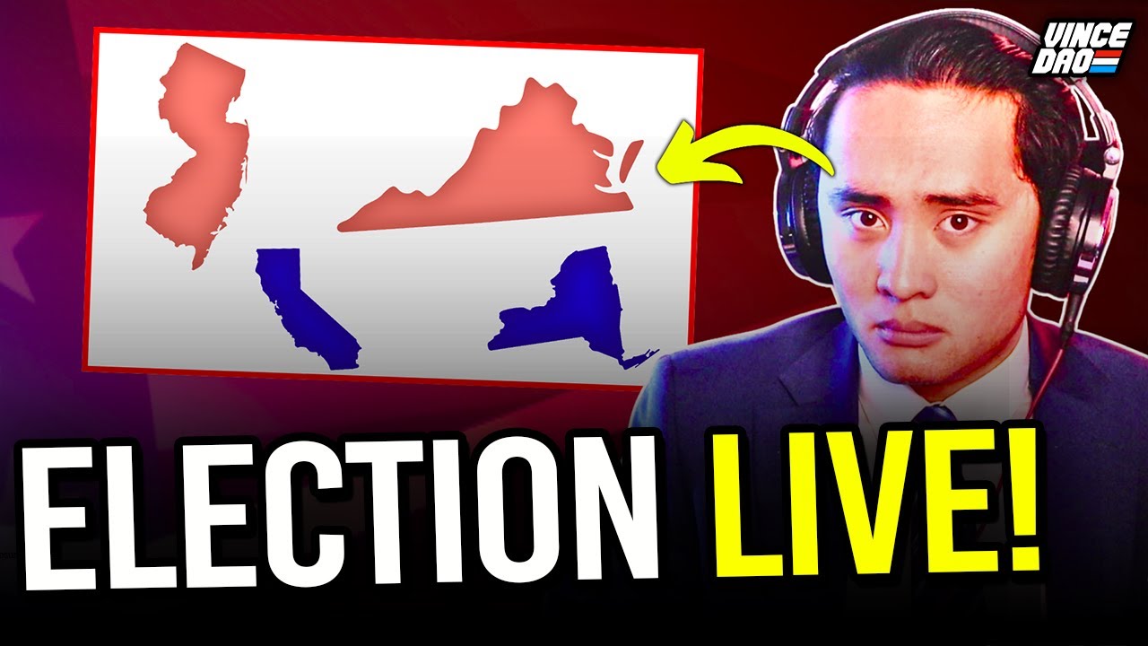 LIVE COVERAGE: Election Night 2025 Results in New Jersey, Virginia, NYC, California Prop 50, & More