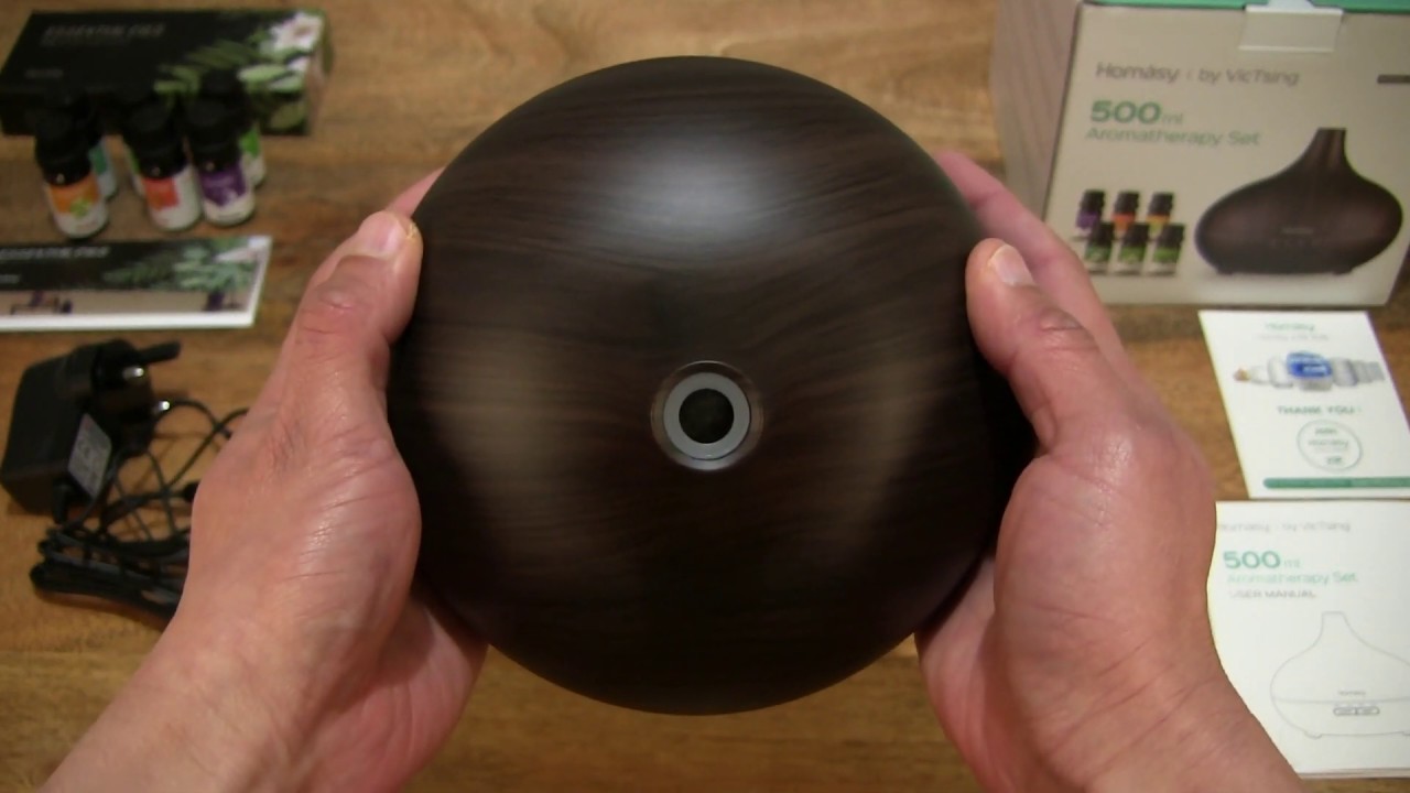 Homasy 500ml Essential Oil Diffuser