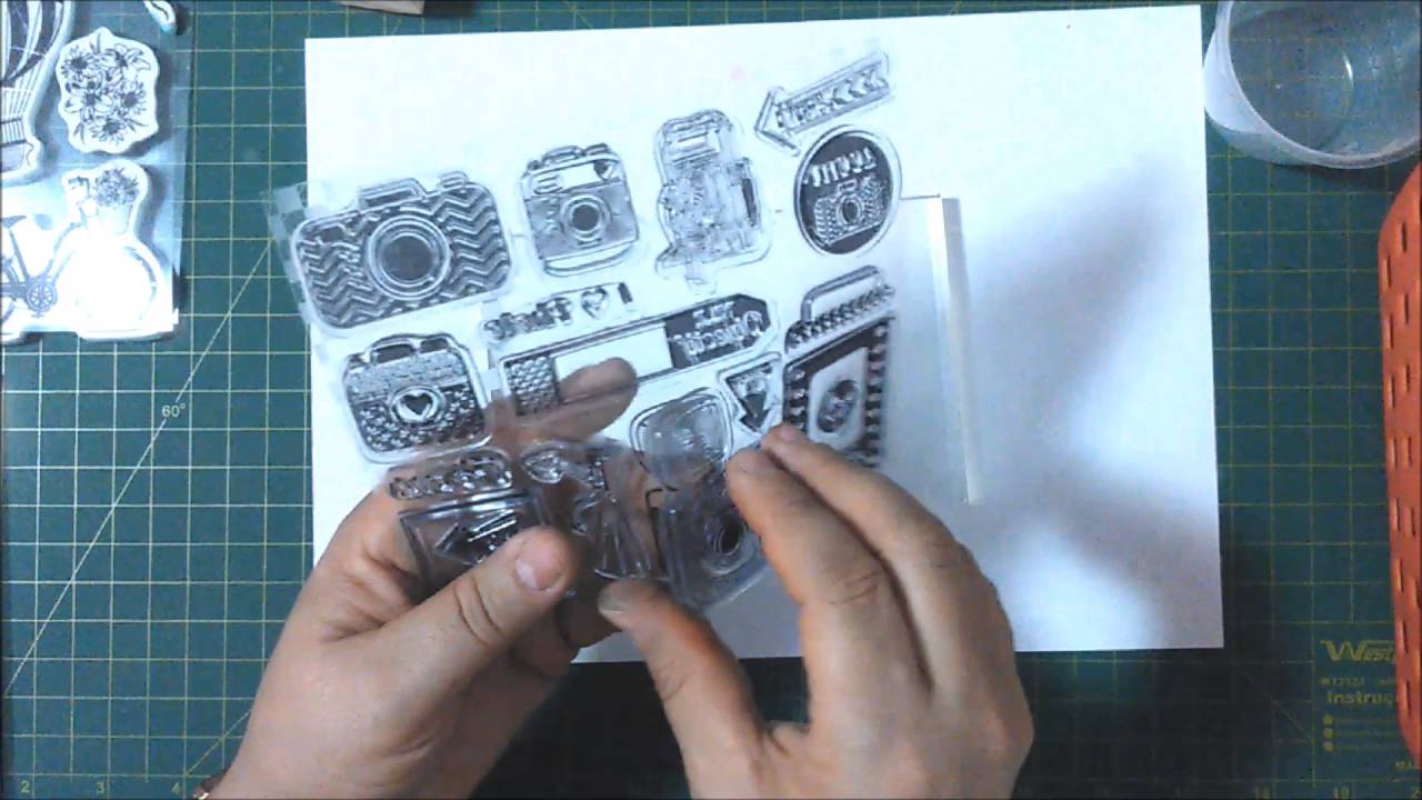 Tutorial carimbeiras e carimbos para scrapbook - Armazenamento, utilização e cuidados especiais -