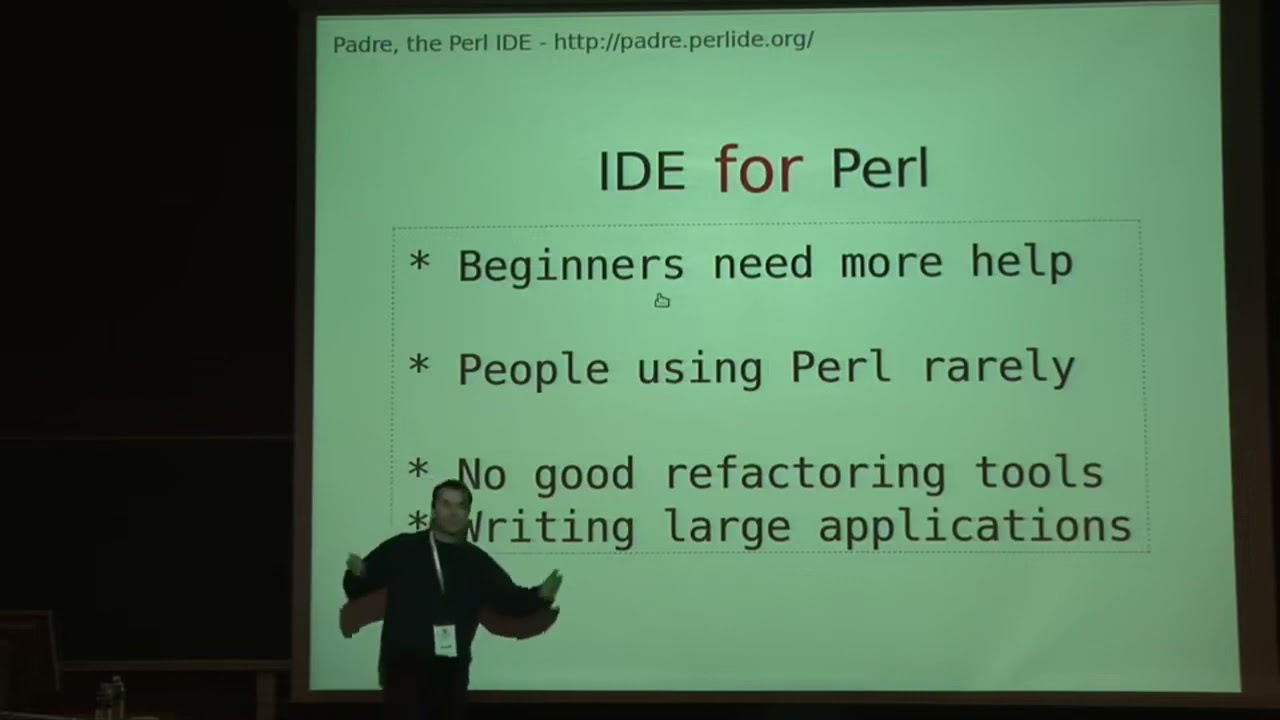 Padre, the Perl IDE   Building an open source team, getting the project to users against the odds