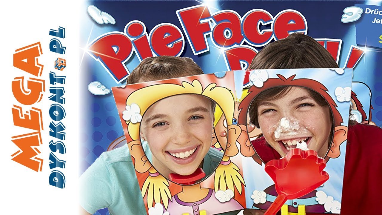 Pie Face &bull; Extra gra planszowa z bitą śmietaną &bull; Gry Hasbro &bull; gry dla dzieci