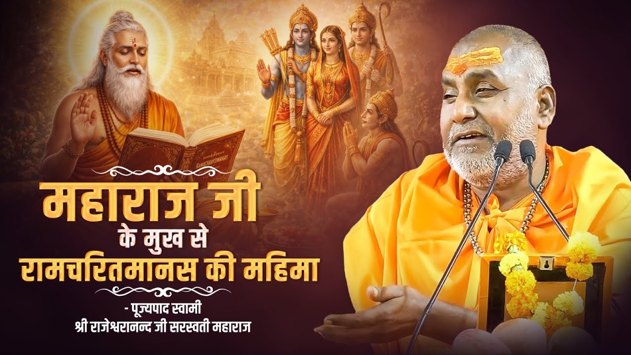 महाराज जी के मुख से रामचरितमानस की महिमा | Swami Rajeshwaranand Ji Maharaj | Ramcharitmanas