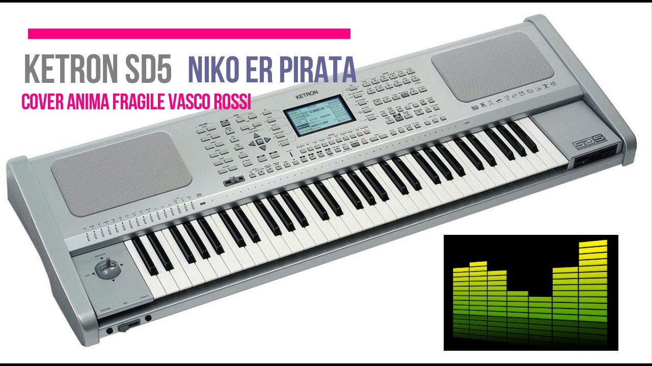 KETRON SD5 COVER ANIMA FRAGILE DI VASCO ROSSI BY NIKOERPIRATA