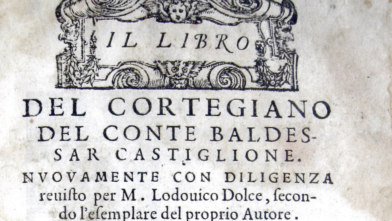 Castiglione - Il libro del cortegiano - 1559