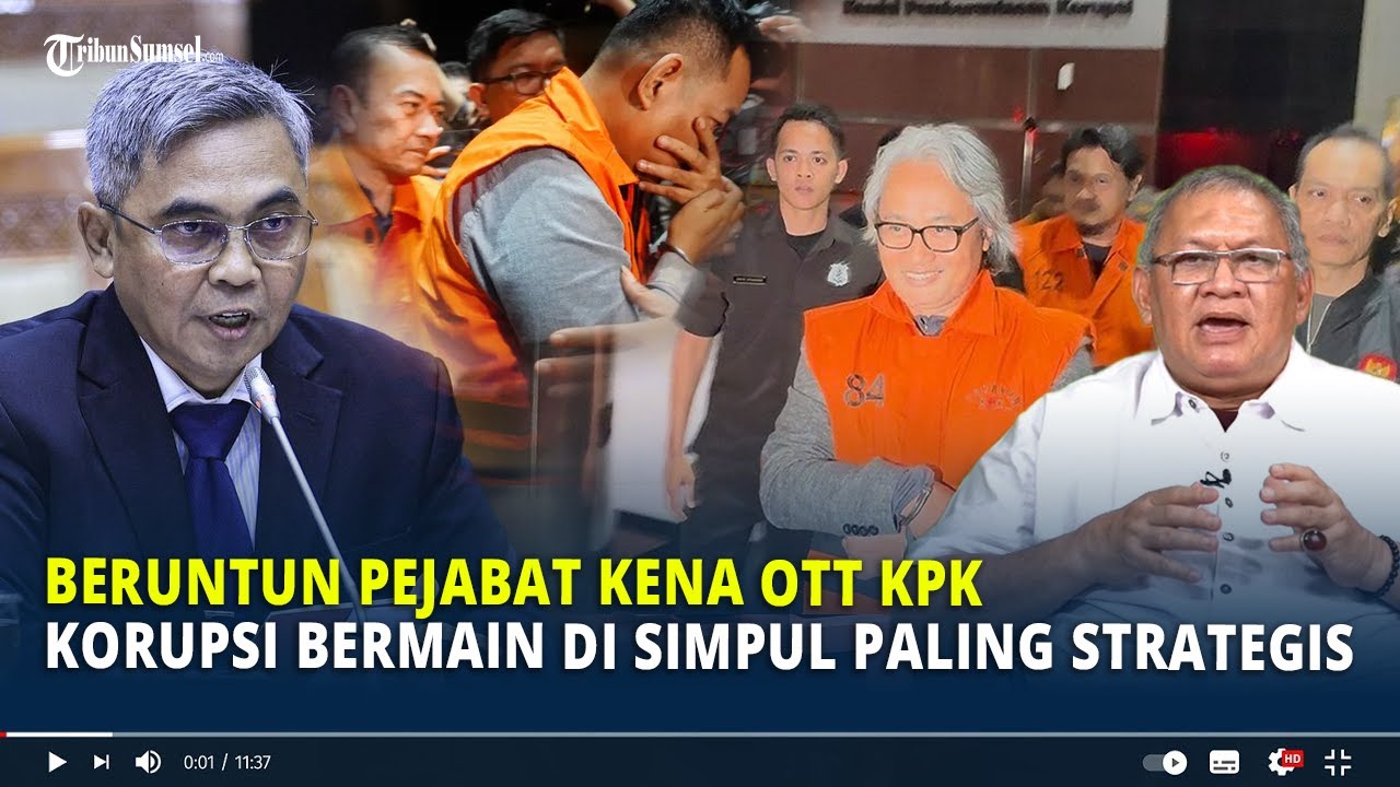 Beruntun Pejabat Kena OTT KPK, Pengamat Unsri: Korupsi Bermain di Simpul Paling Strategis
