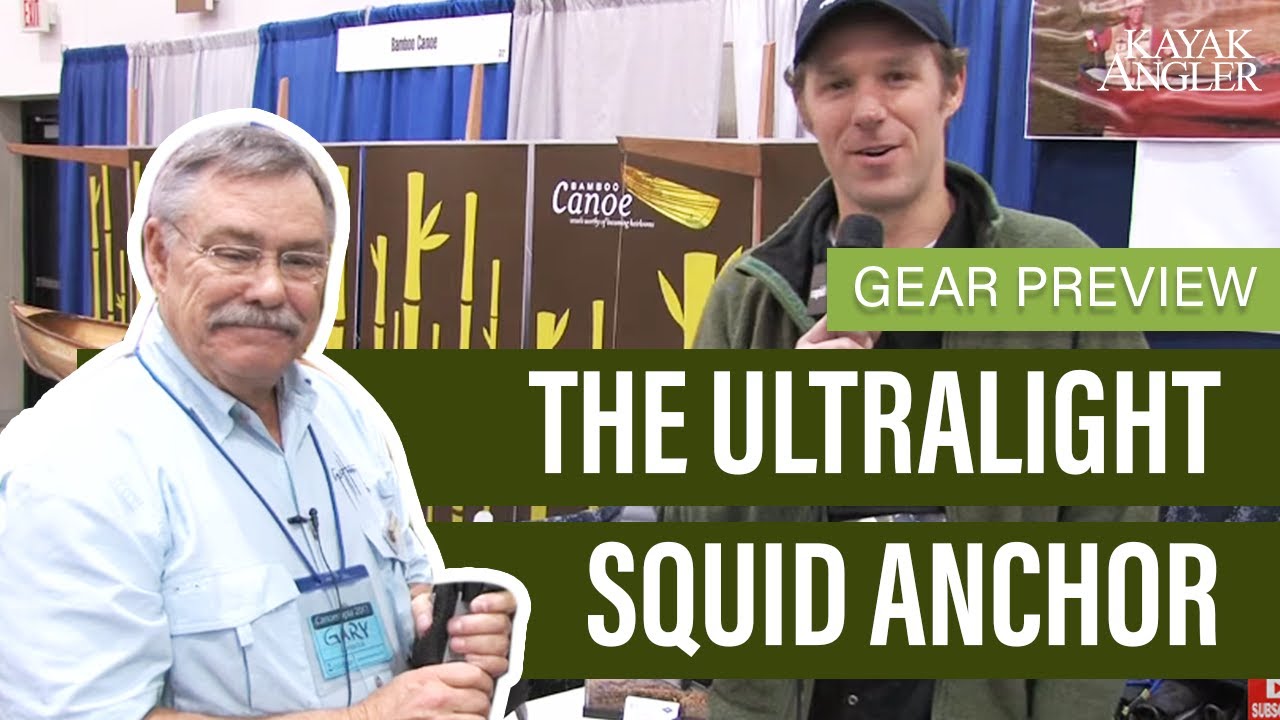 The Ultralight Squid Anchor | Anchor for Kayak Fishing | Gear Preview