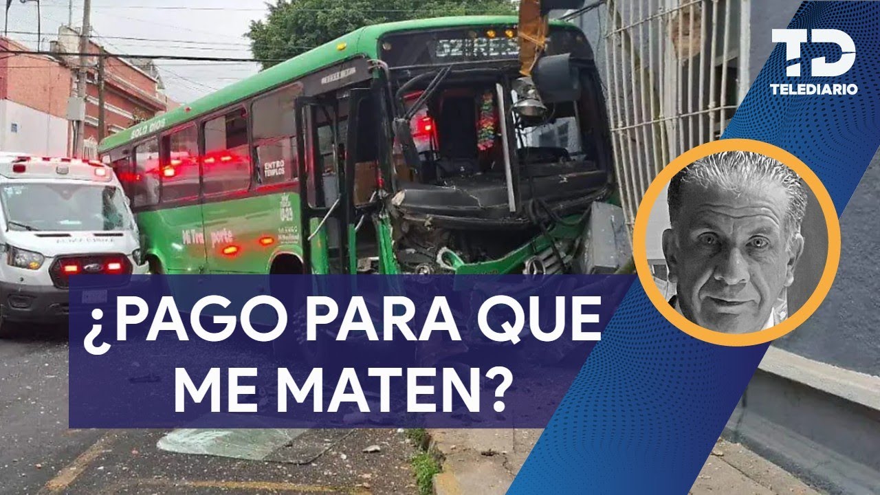 Cambia la tarifa pero no los conductores del transporte público; ¿cuándo van a corregir esto?