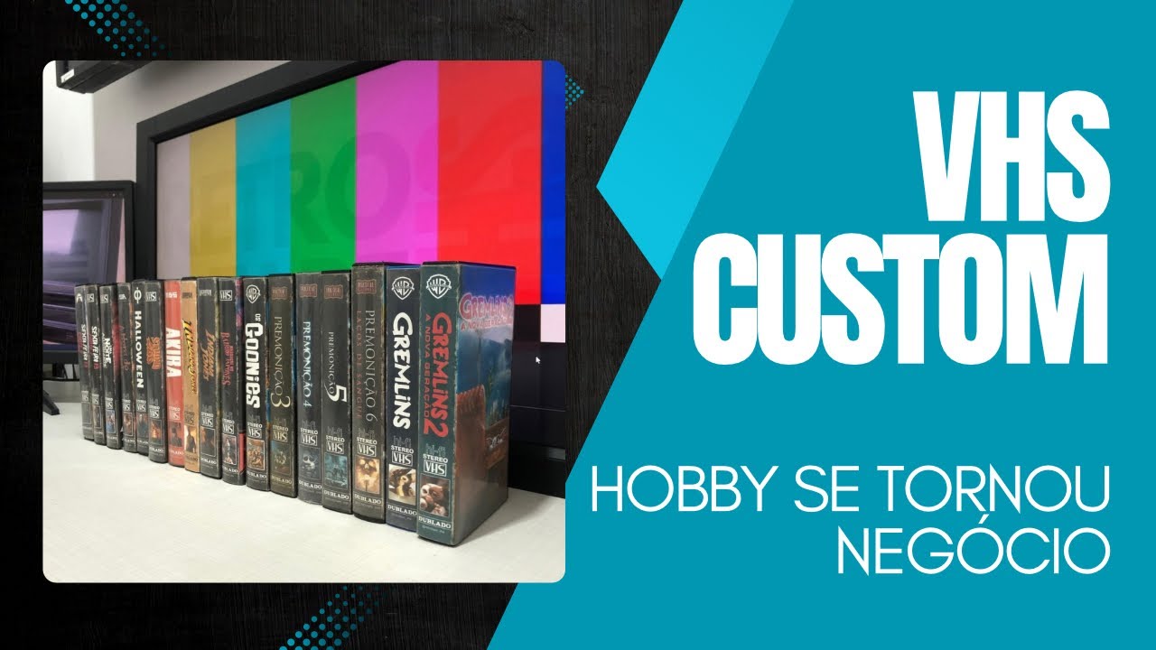 Hobby com as vhs se tornou uma fonte de renda 📼♥️🙌🏽