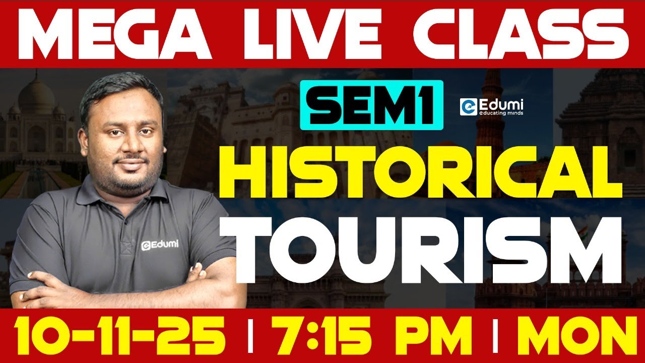 SGOU| എജൂമിയോടൊപ്പം പഠിച്ചു തുടങ്ങാം|Historical Tourism |Part 2|Block 1 Unit 1|Edumi Degree