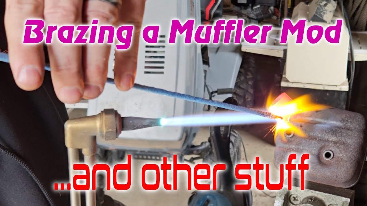 Tidy muffler mod and upgrades for the Husqvarna 353