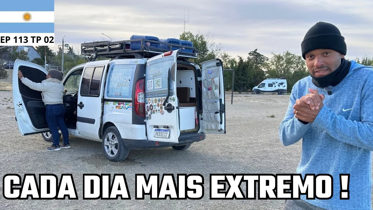 NÃO SABIAMOS QUE SERIA TÃO COMPLICADO VIAJAR PELA PATAGÔNIA ARGENTINA ( RUTA 3 ) 
