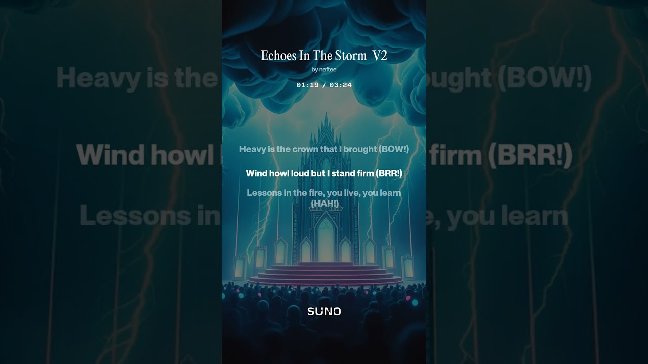 Echoes In The Storm V2 Voltinu.in Crypto Music Join The Voltarmy Like & Subscribe 