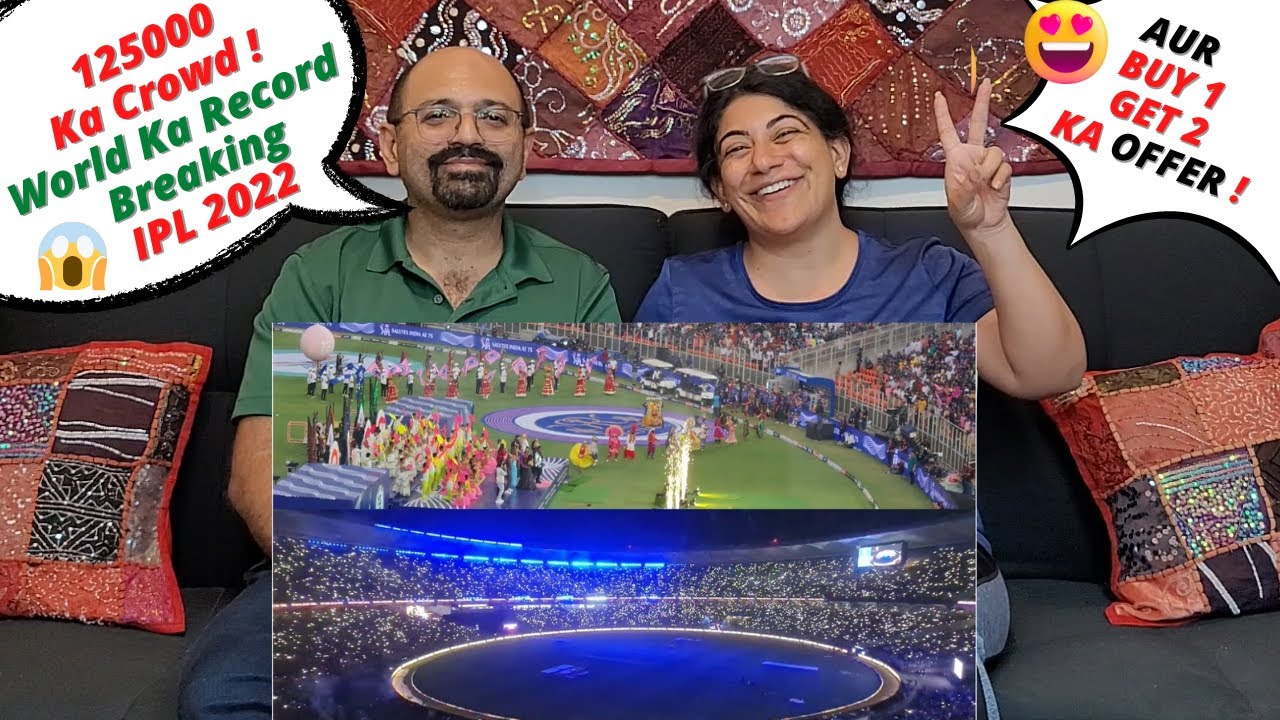 1 lakh+ Crowd Singing | IPL Closing Ceremony Light & Sound A. R. Rahman live| Narendra Modi Stadium