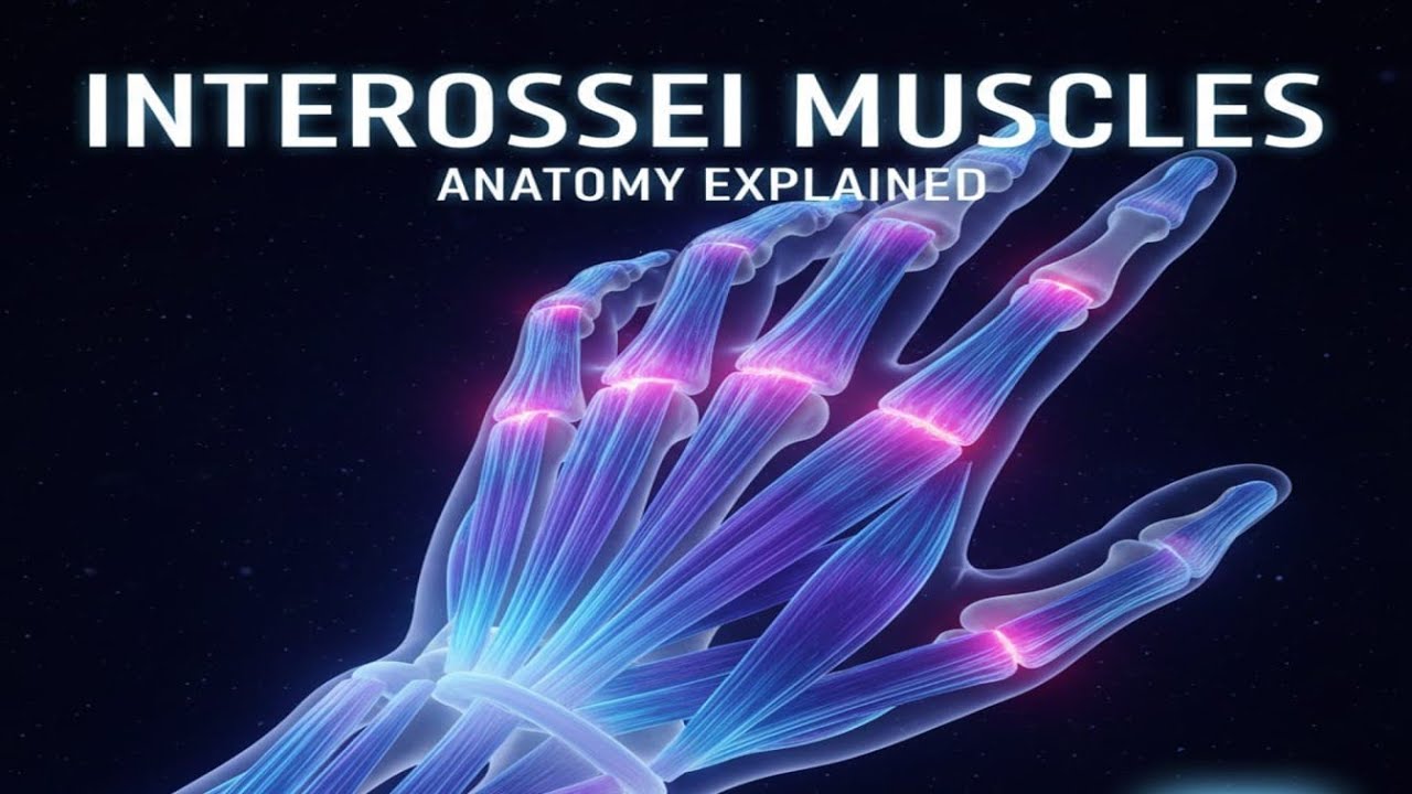 INTRINSIC MUSCLES OF HAND Part-4 | PALAMAR AND DORSAL INTEROSSI MUSCLES | UPPERLIMB | ANATOMY