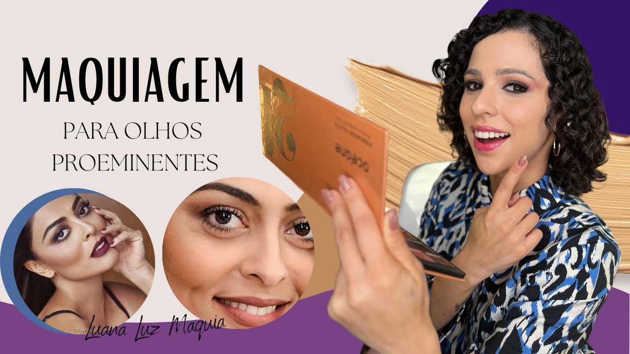 ANÁLISE DE FORMATO DE OLHOS + Esfumado que valoriza olhos proeminentes | E MAIS NOVIDADES!