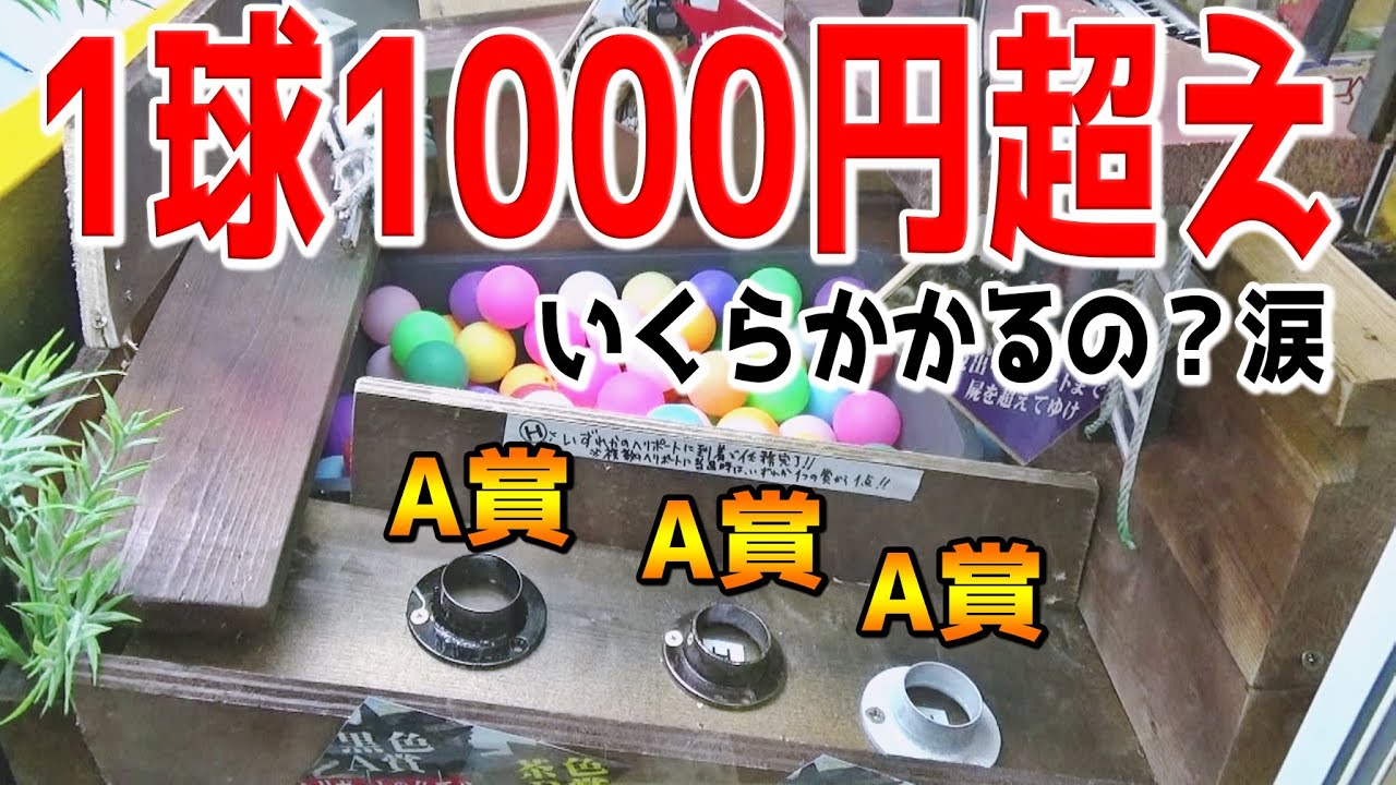 【期間限定】1球1000円以上するバリクソ激ムズモンスターを制圧する！！【クレーンゲーム】