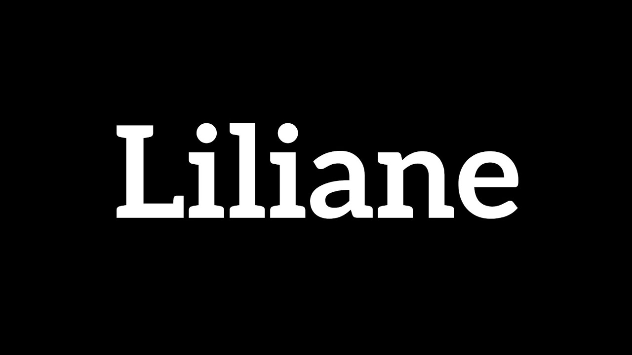 Menya ubusobanuro bw'izina Liliane N'ibiranga Abaryitwa bose