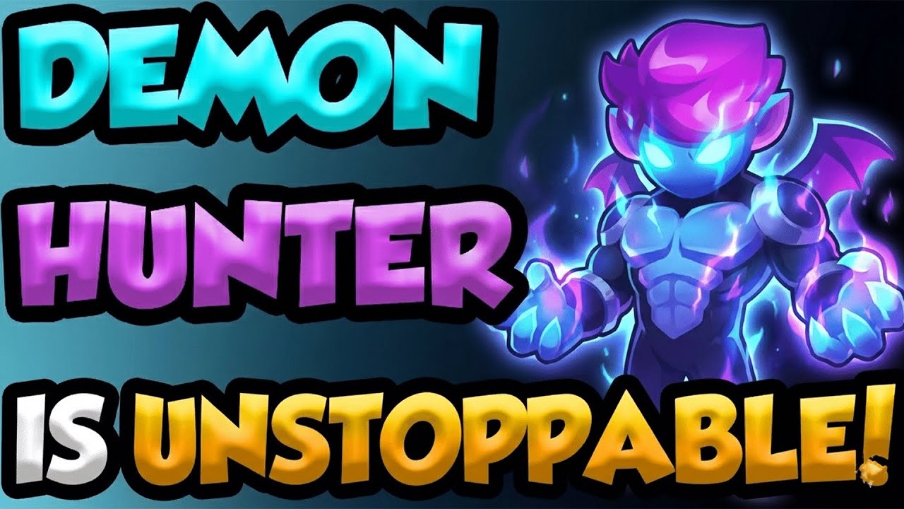 DEMON HUNTER IS FUN THIS WEEK!! | Rush Royale
