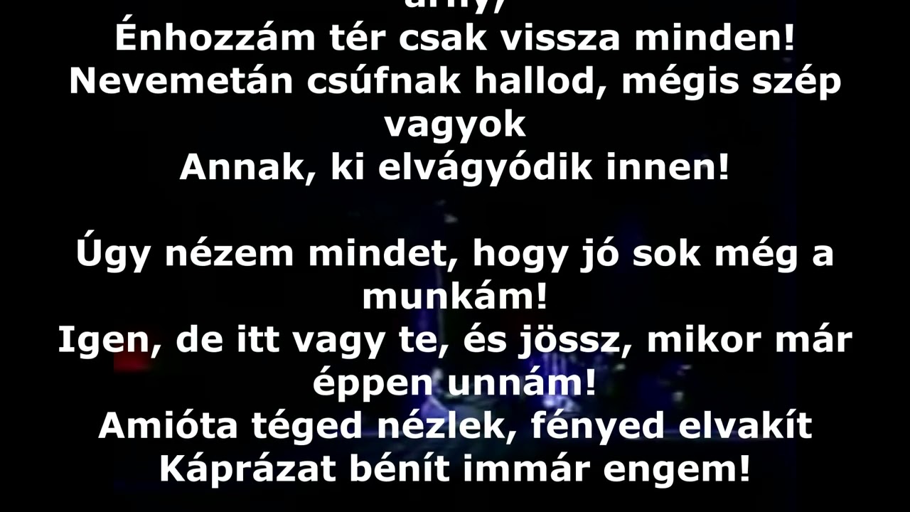 Útvesztő minden út - Musical Elisabeth Karaoke