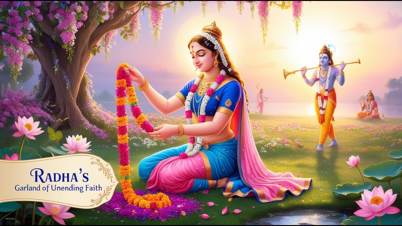 The Timeless and Powerful Lesson of Radha’s Faith | The Inspiring & Eternal Faith of Radha’s Garland