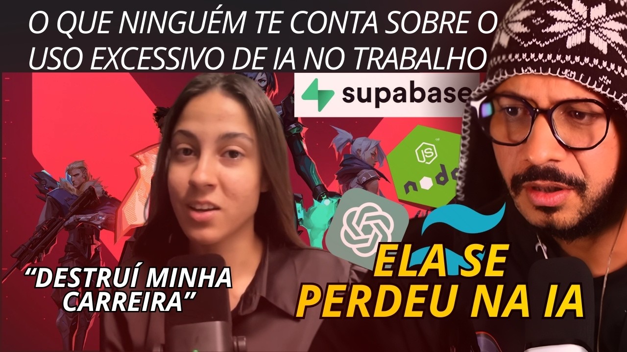 ELA DESTRUIU A CARREIRA COM VIBE CODING!